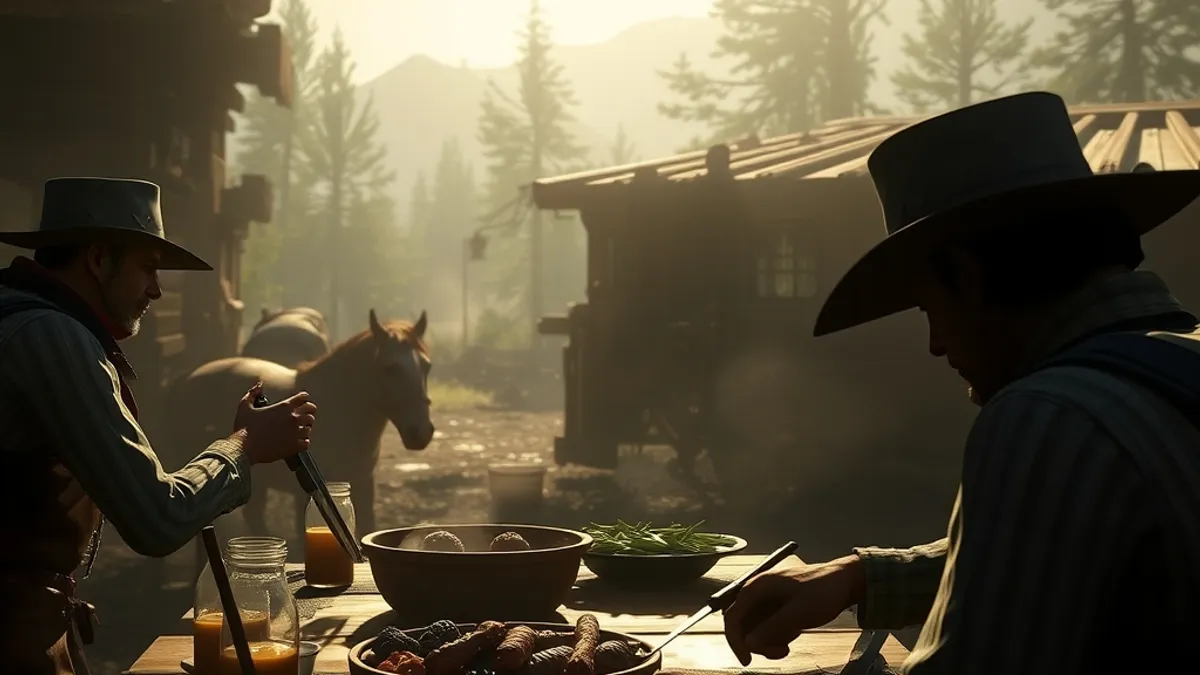 Guide complet des recettes de cuisine dans Red Dead Redemption 2